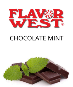 Chocolate Mint (Flavor West) - пищевой ароматизатор Flavor West, вкус Шоколад с мятой купить оптом ароматизатор флаворвест Chocolate Mint (Flavor West)