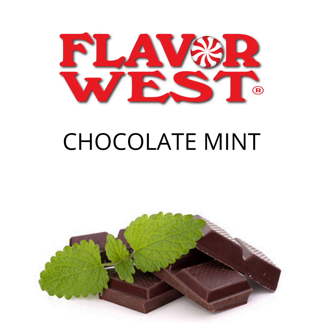 Chocolate Mint (Flavor West) - пищевой ароматизатор Flavor West, вкус Шоколад с мятой купить оптом ароматизатор флаворвест Chocolate Mint (Flavor West)
