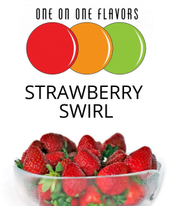 Strawberry Swirl (One On One) - пищевой ароматизатор One On One, вкус Клубника и сливочный крем купить оптом ароматизатор One On One Strawberry Swirl (One On One)