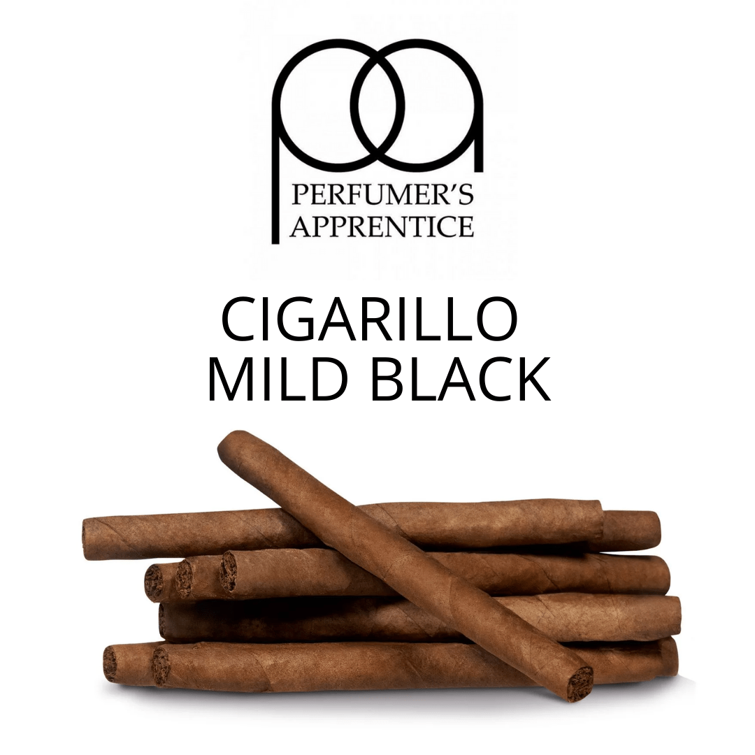 Cigarillo / Mild Black (TPA) - пищевой ароматизатор TPA/TFA, вкус Сладкий вкус табака купить оптом ароматизатор ТПА / ТФА Cigarillo / Mild Black (TPA)