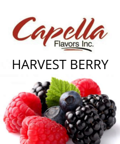 Harvest Berry (Capella) - пищевой ароматизатор Capella, вкус Микс из лесных ягод купить оптом ароматизатор Капелла Harvest Berry (Capella)