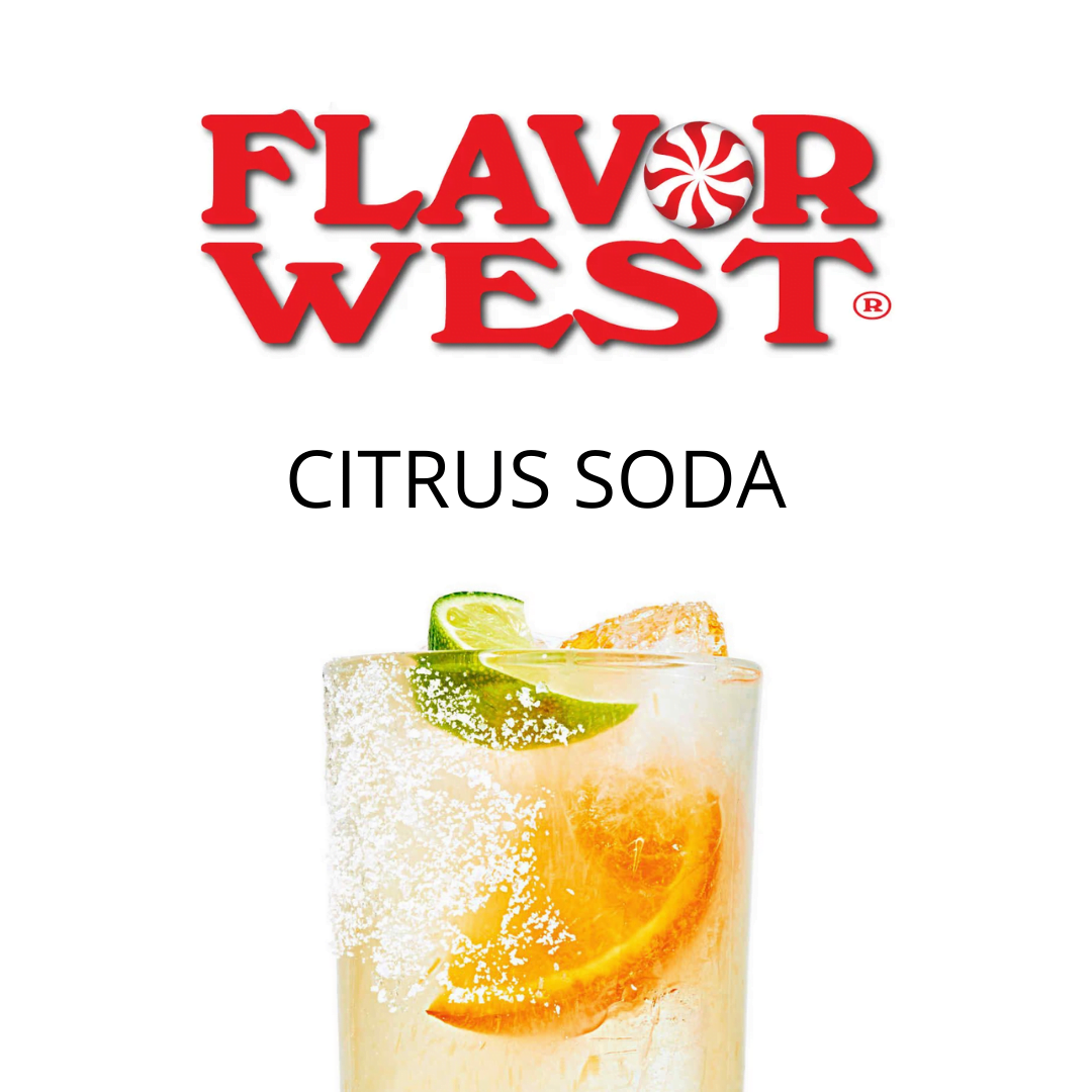 Citrus Soda (Flavor West) - пищевой ароматизатор Flavor West, вкус Цитрусовая содовая купить оптом ароматизатор флаворвест Citrus Soda (Flavor West)