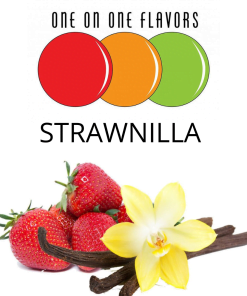 Strawnilla (One On One) - пищевой ароматизатор One On One, вкус Клубника и ваниль купить оптом ароматизатор One On One Strawnilla (One On One)