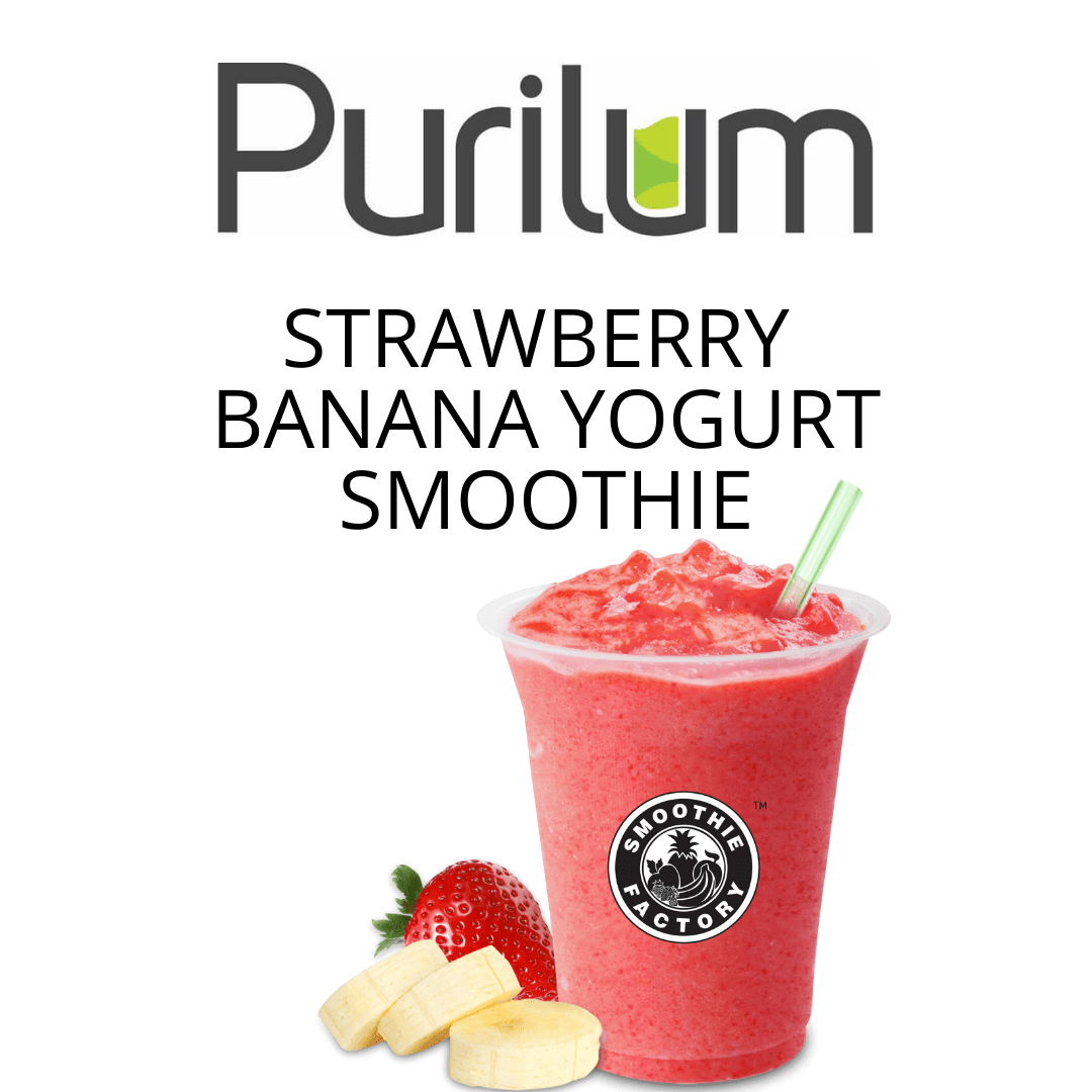 Strawberry Banana Yogurt Smoothie (Purilum) - пищевой ароматизатор Purilum, вкус Йогурт клубника-банан купить оптом ароматизатор Пурилум Strawberry Banana Yogurt Smoothie (Purilum)
