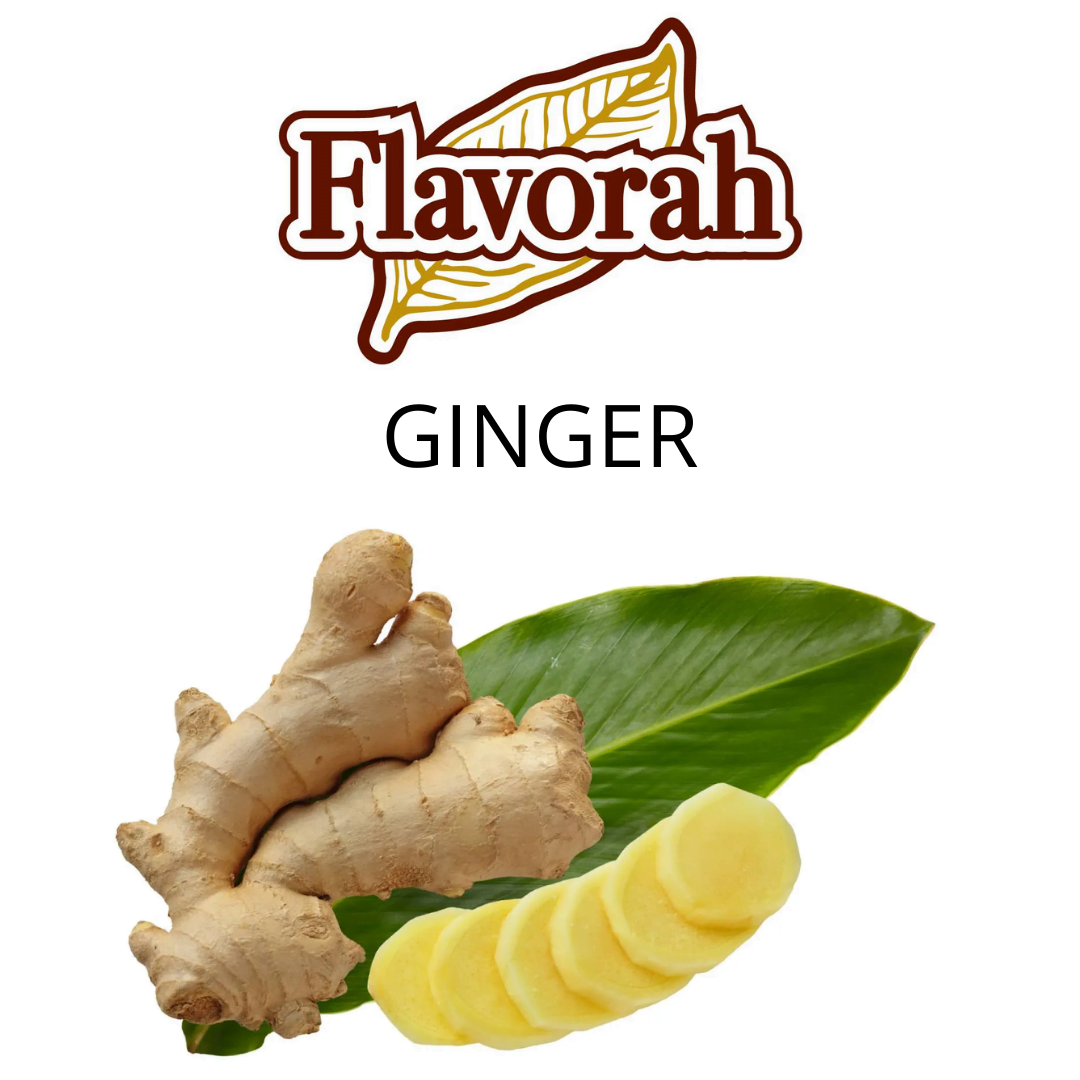 Ginger (Flavorah) - пищевой ароматизатор Flavorah, вкус Имбирь купить оптом ароматизатор Флавора Ginger (Flavorah)