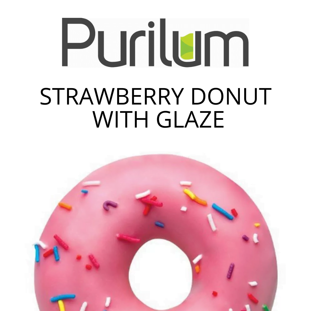 Strawberry Donut With Glaze (Purilum) - пищевой ароматизатор Purilum, вкус Пончик с клубничной глазурью купить оптом ароматизатор Пурилум Strawberry Donut With Glaze (Purilum)