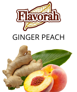 Ginger Peach (Flavorah) - пищевой ароматизатор Flavorah, вкус Имбирь-персик купить оптом ароматизатор Флавора Ginger Peach (Flavorah)