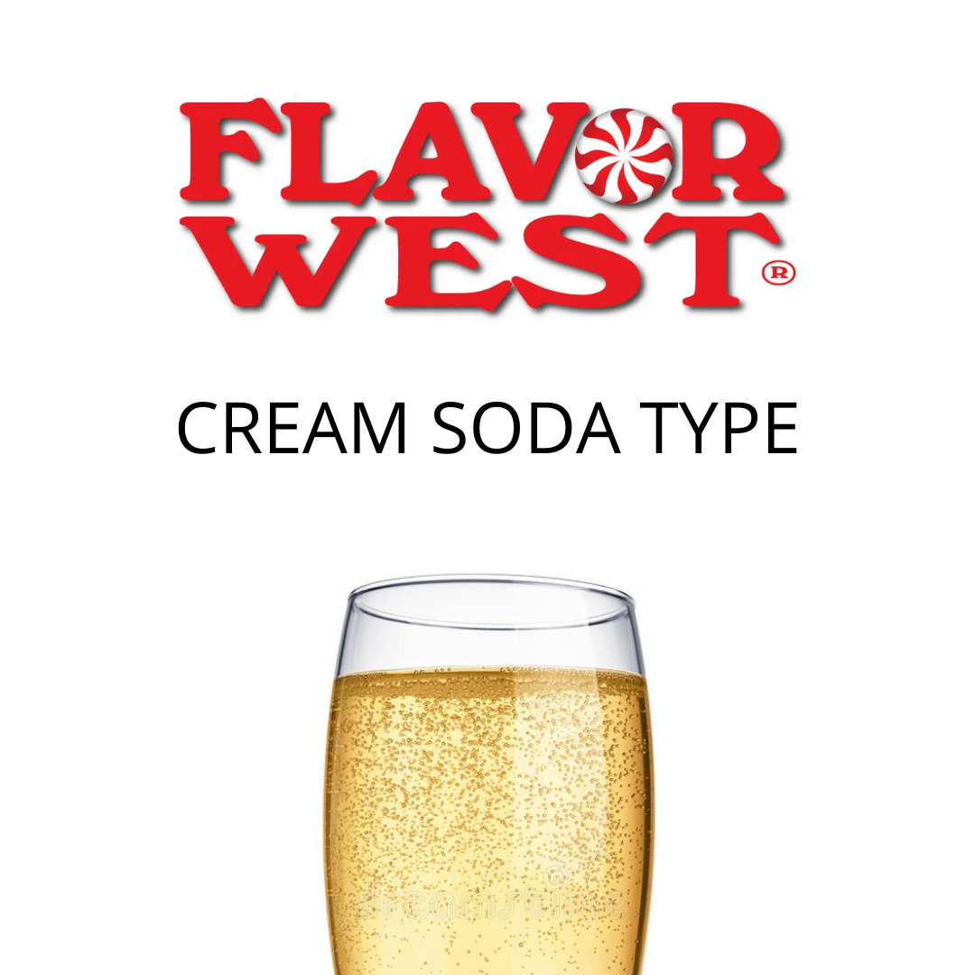 Cream Soda Type (Flavor West) - пищевой ароматизатор Flavor West, вкус Крем-сода купить оптом ароматизатор флаворвест Cream Soda Type (Flavor West)