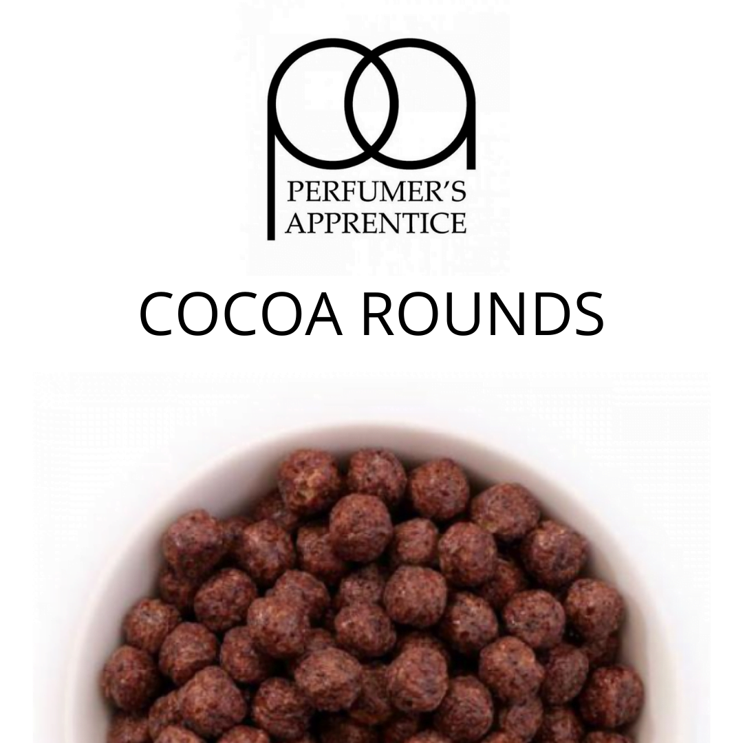 Cocoa Rounds (TPA) - пищевой ароматизатор TPA/TFA, вкус Какао колечки купить оптом ароматизатор ТПА / ТФА Cocoa Rounds (TPA)