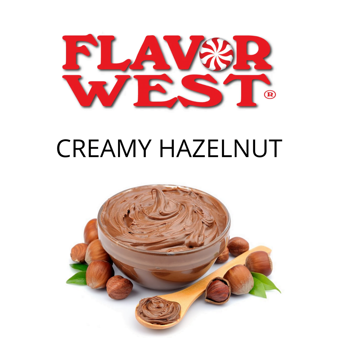 Creamy Hazelnut (Flavor West) - пищевой ароматизатор Flavor West, вкус Сливочный фундук купить оптом ароматизатор флаворвест Creamy Hazelnut (Flavor West)