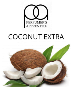 Coconut Extra (TPA) - пищевой ароматизатор TPA/TFA, вкус Усиленный вкус кокоса купить оптом ароматизатор ТПА / ТФА Coconut Extra (TPA)