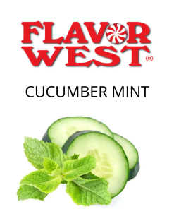 Cucumber Mint (Flavor West) - пищевой ароматизатор Flavor West, вкус Свежий огурец с мятой купить оптом ароматизатор флаворвест Cucumber Mint (Flavor West)