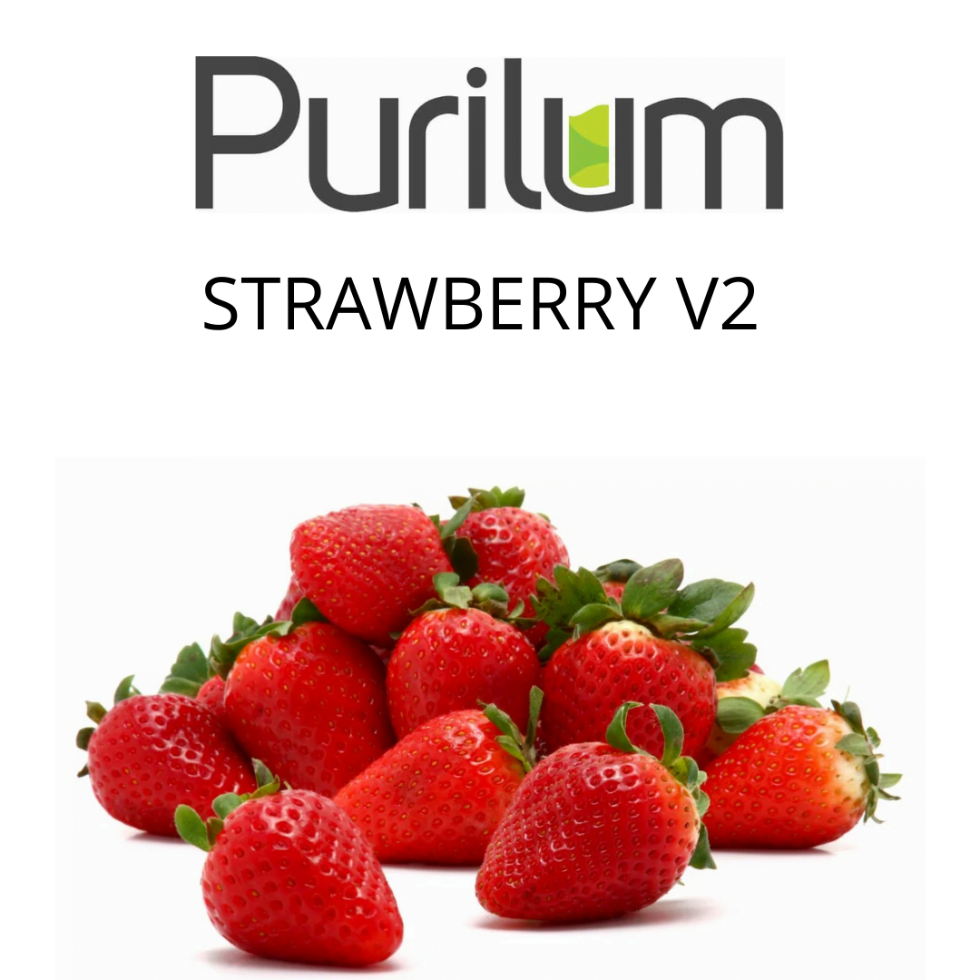 Strawberry V2 (Purilum) - пищевой ароматизатор Purilum, вкус Клубника купить оптом ароматизатор Пурилум Strawberry V2 (Purilum)