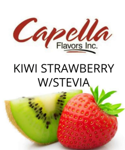 Kiwi Strawberry w/Stevia (Capella) - пищевой ароматизатор Capella, вкус Киви-клубника купить оптом ароматизатор Капелла Kiwi Strawberry w/Stevia (Capella)