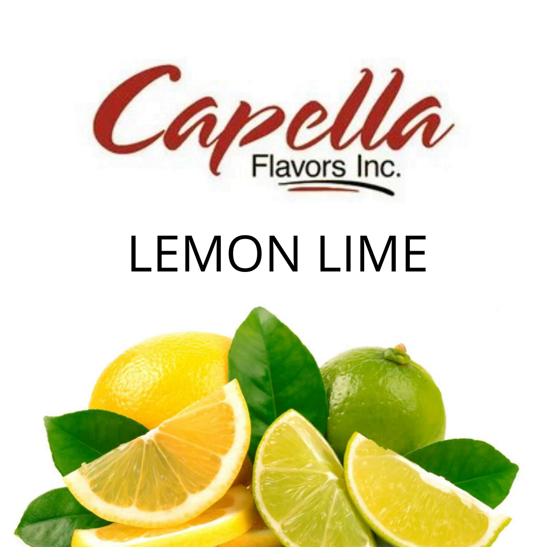 Lemon Lime (Capella) - пищевой ароматизатор Capella, вкус Лимон-лайм купить оптом ароматизатор Капелла Lemon Lime (Capella)