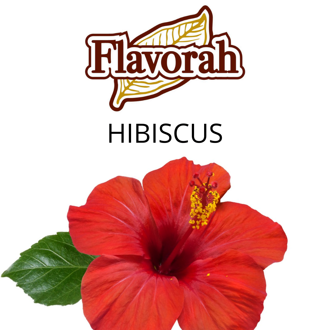 Hibiscus (Flavorah) - пищевой ароматизатор Flavorah, вкус Гибискус купить оптом ароматизатор Флавора Hibiscus (Flavorah)