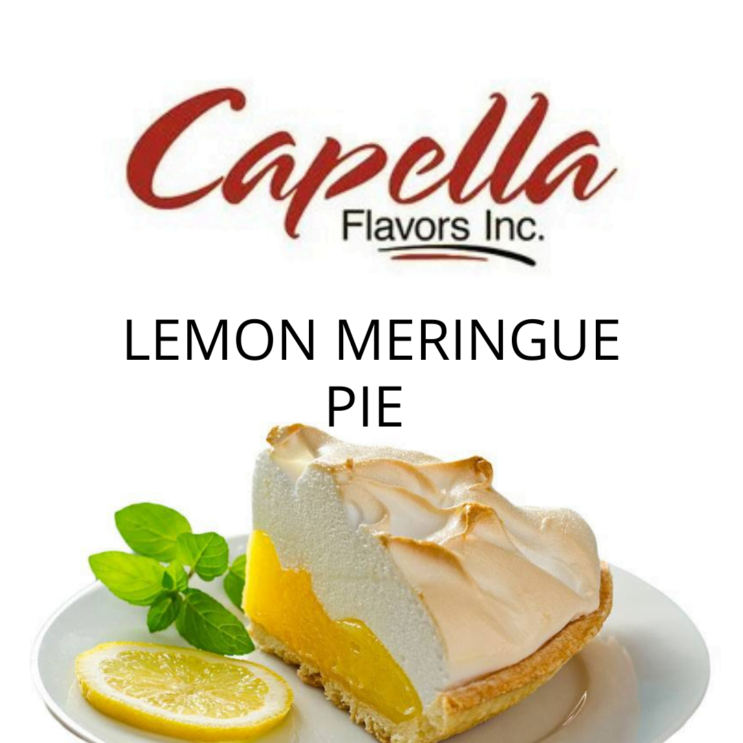 Lemon Meringue Pie (Capella) - пищевой ароматизатор Capella, вкус Лимонный пирог с безе купить оптом ароматизатор Капелла Lemon Meringue Pie (Capella)