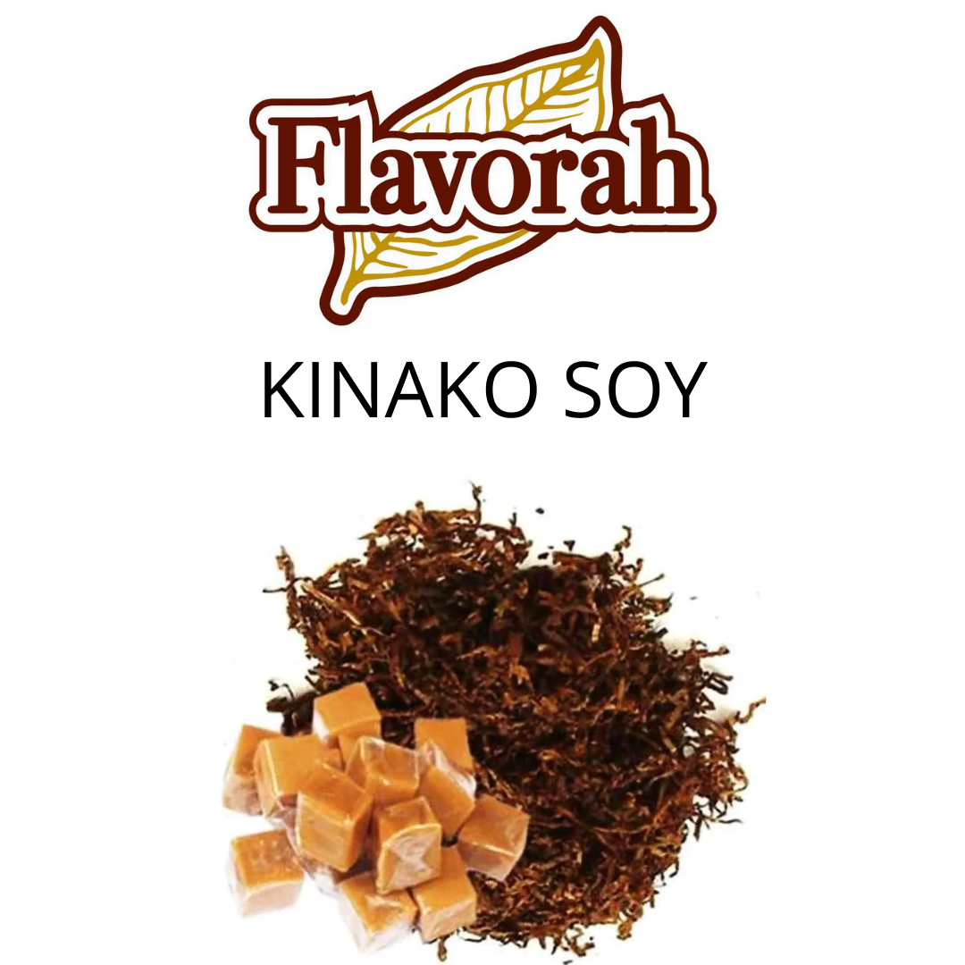 Kinako Soy (Flavorah) - пищевой ароматизатор Flavorah, вкус Табак с карамелью купить оптом ароматизатор Флавора Kinako Soy (Flavorah)