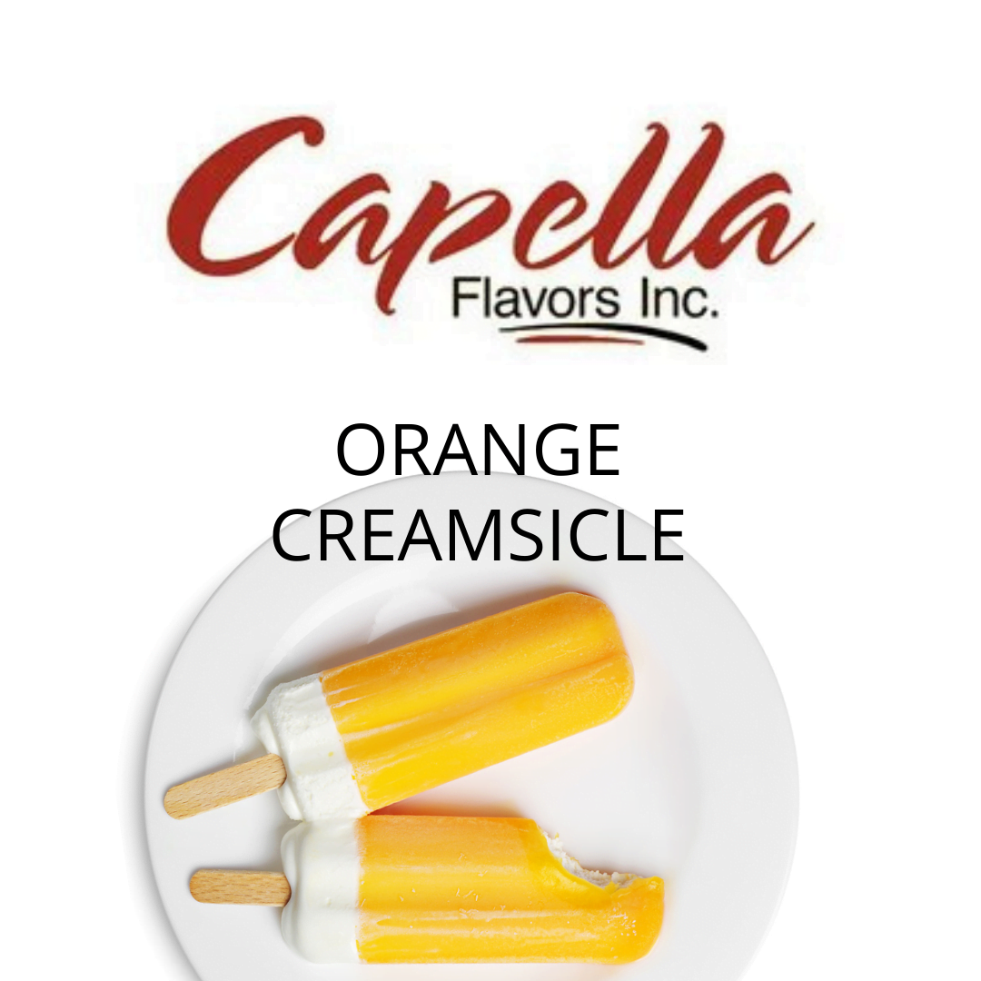 Orange Creamsicle (Capella) - пищевой ароматизатор Capella, вкус Апельсиновый фруктовый лед купить оптом ароматизатор Капелла Orange Creamsicle (Capella)