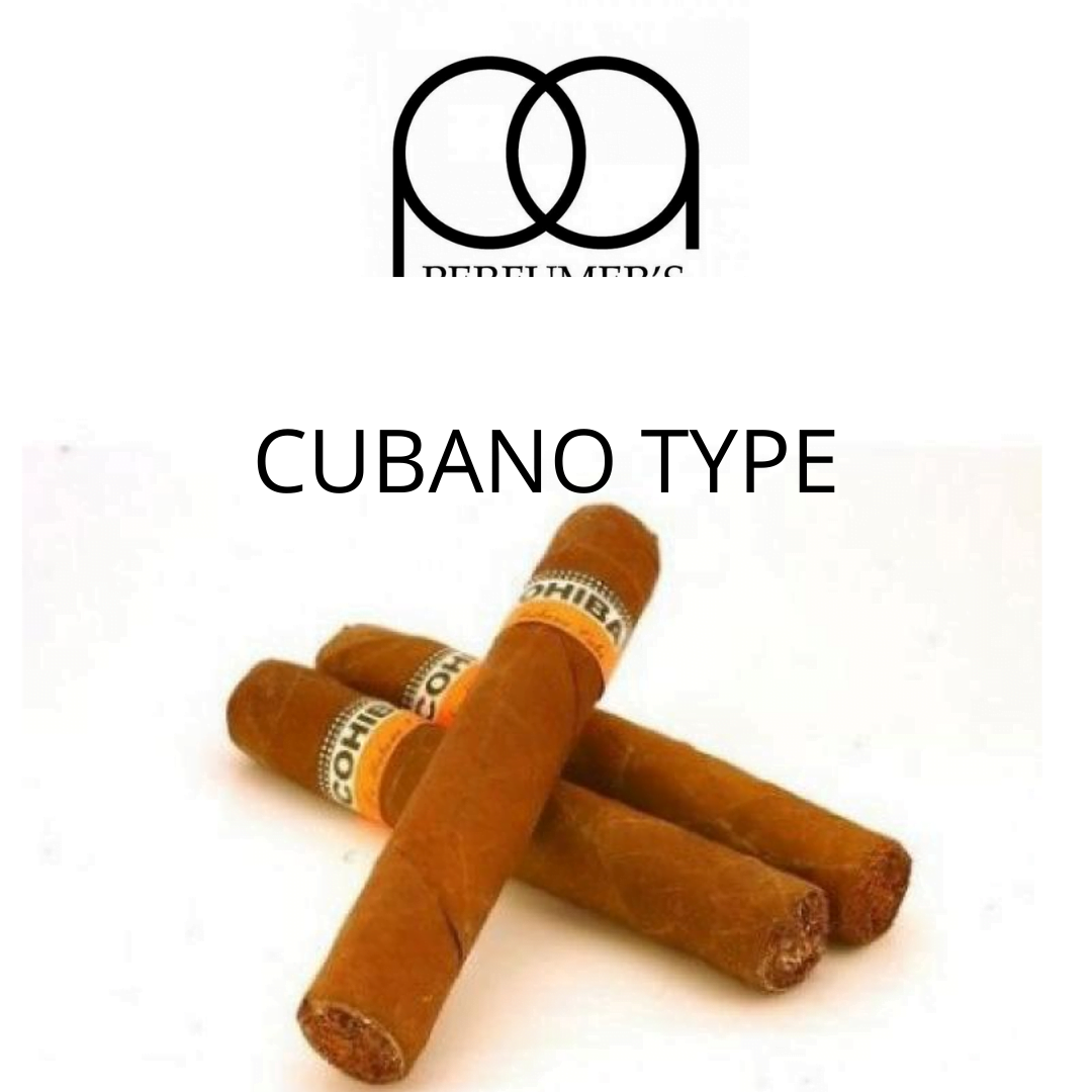 Cubano Type (TPA) - пищевой ароматизатор TPA/TFA, вкус Кубинская сигара купить оптом ароматизатор ТПА / ТФА Cubano Type (TPA)