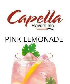 Pink Lemonade (Capella) - пищевой ароматизатор Capella, вкус Розовый лимонад купить оптом ароматизатор Капелла Pink Lemonade (Capella)