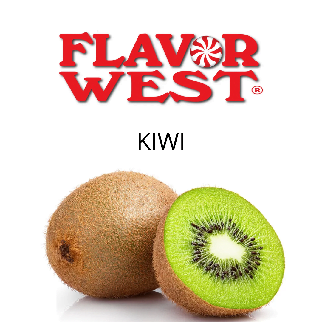 Kiwi (Flavor West) - пищевой ароматизатор Flavor West, вкус Киви купить оптом ароматизатор флаворвест Kiwi (Flavor West)