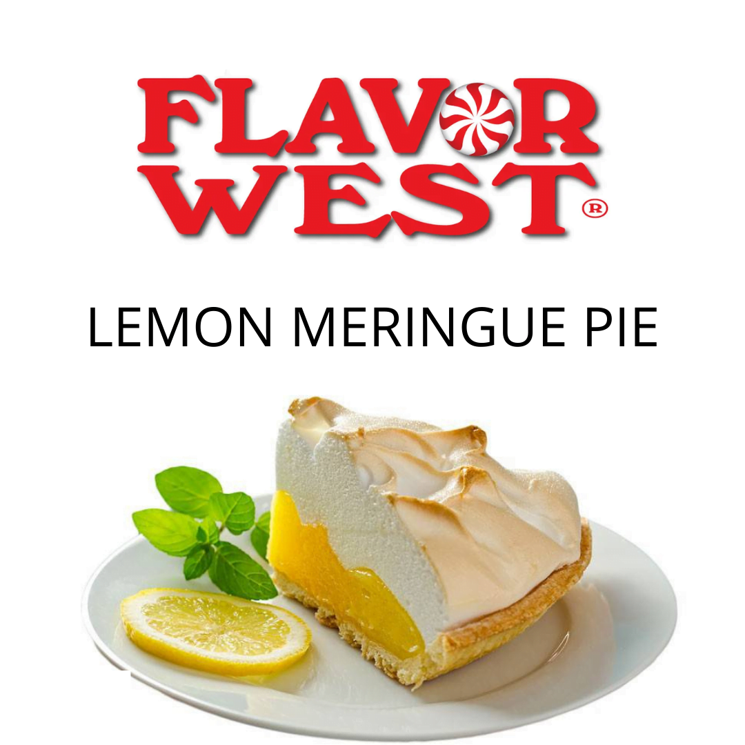 Lemon Meringue Pie (Flavor West) - пищевой ароматизатор Flavor West, вкус Лимонный пирог с безе купить оптом ароматизатор флаворвест Lemon Meringue Pie (Flavor West)