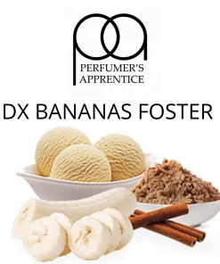DX Bananas Foster (TPA) - пищевой ароматизатор TPA/TFA, вкус Банановое мороженое с корицей и мускатным орехом купить оптом ароматизатор ТПА / ТФА DX Bananas Foster (TPA)