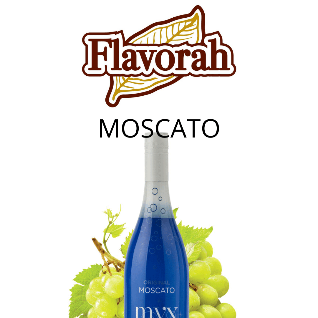 Moscato (Flavorah) - пищевой ароматизатор Flavorah, вкус Сладкое вино со вкусом зеленого винограда купить оптом ароматизатор Флавора Moscato (Flavorah)