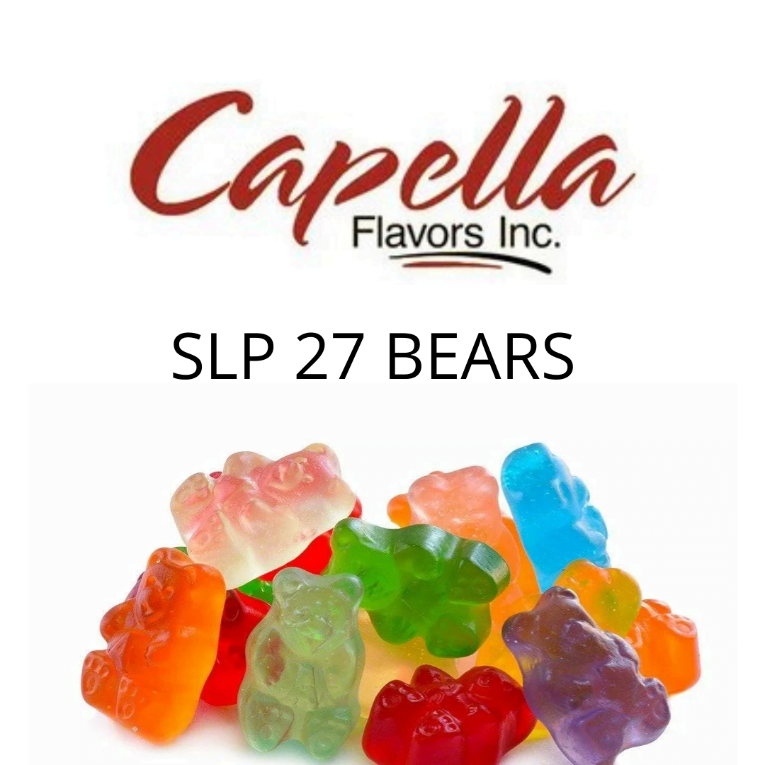 SLP 27 Bears (Capella) - пищевой ароматизатор Capella, вкус Мармеладные мишки купить оптом ароматизатор Капелла SLP 27 Bears (Capella)